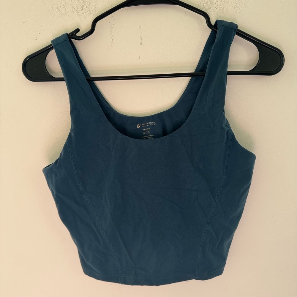 BuffBunny Teal Tank Top M